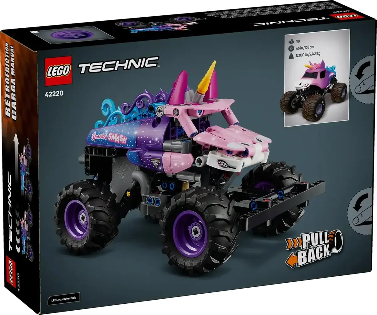 LEGO Technic Monster Jam Sparkle Smash 42220 Photo 2