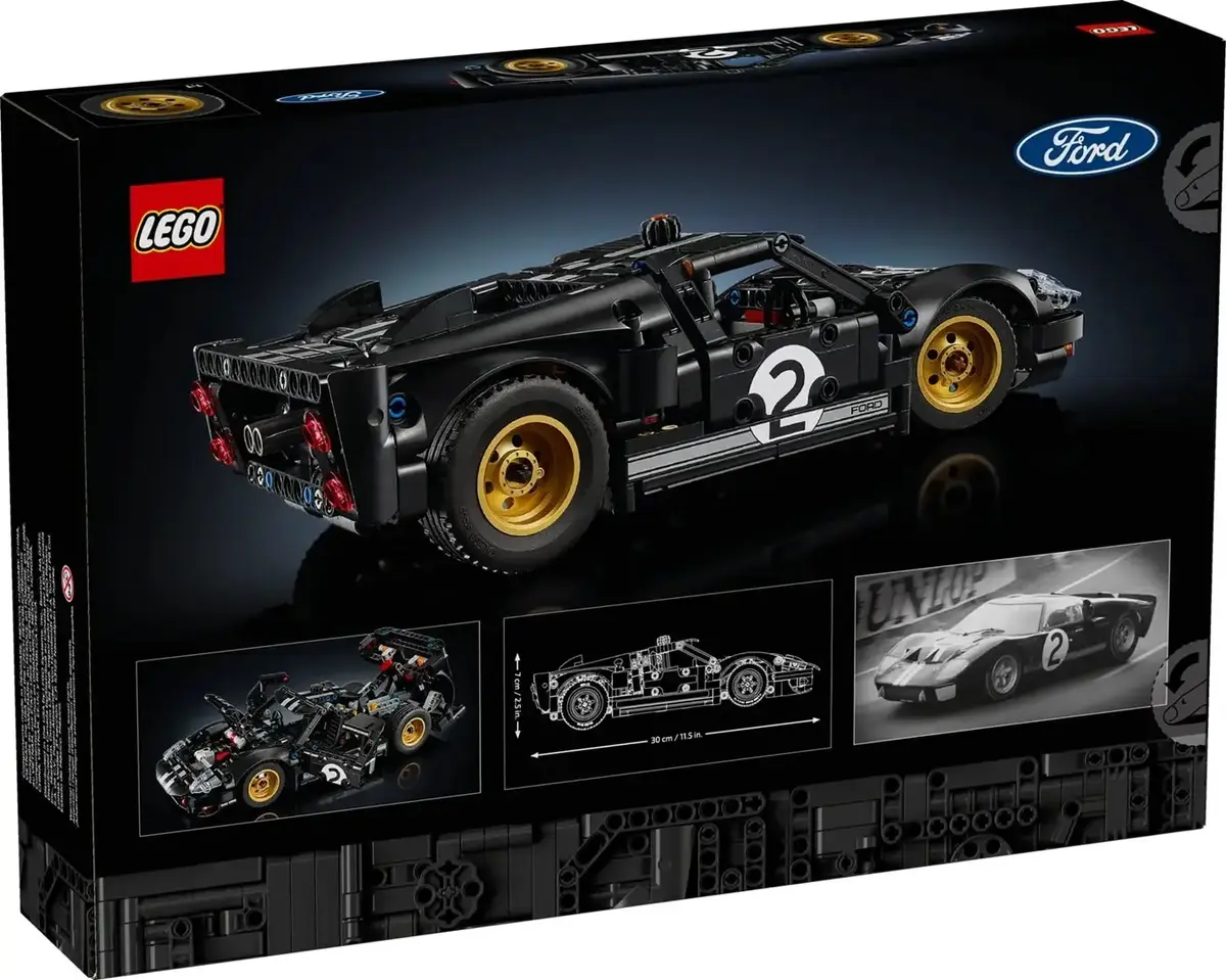 LEGO Technic 1966 Ford GT40 MK II 42223 model kit Photo 2