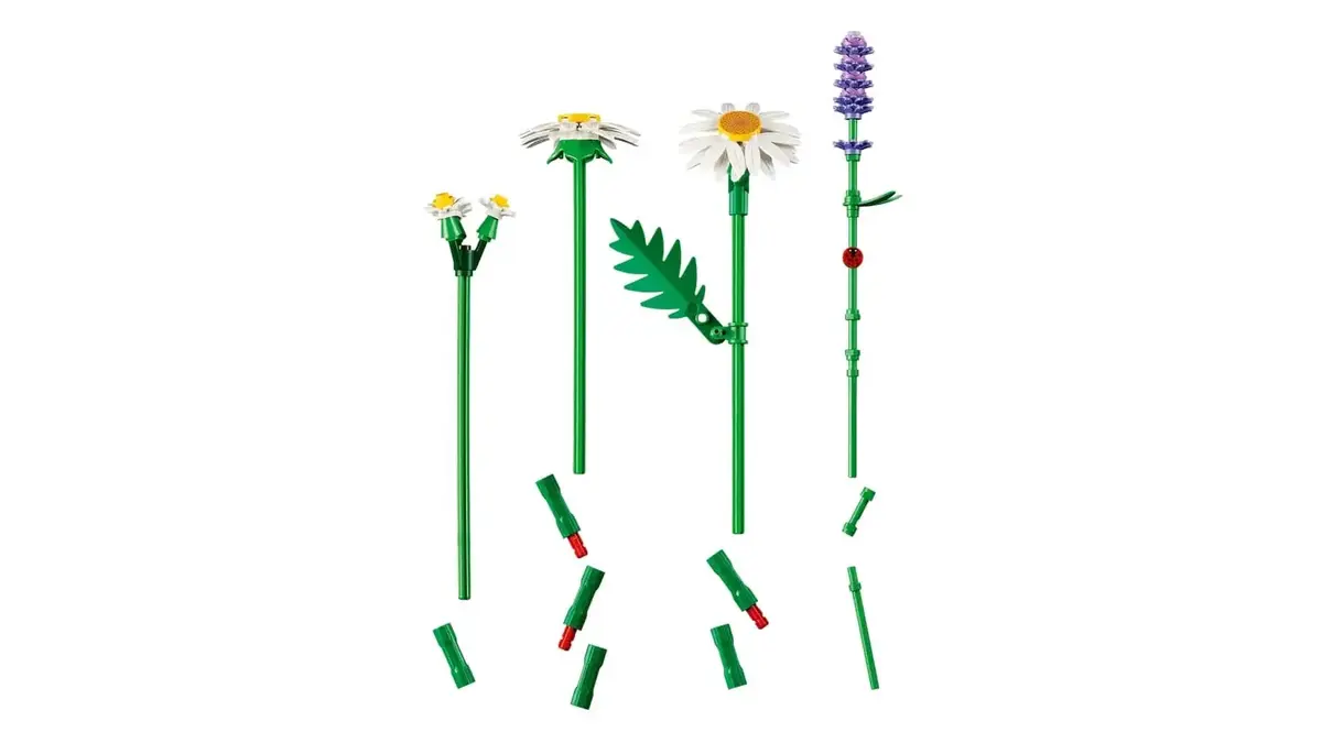LEGO botanical set 11508 floral display, 133 pcs Photo 8