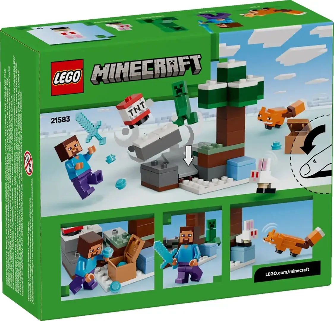 LEGO Minecraft Steven Adventure in Taiga Forest 21583 Photo 2