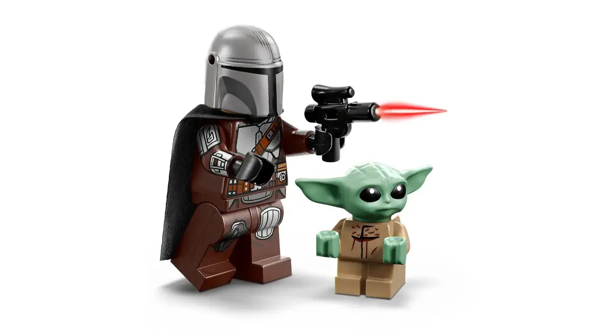 LEGO Star Wars 75436 Mandalorian & Grogu Speeder Bike Photo 4
