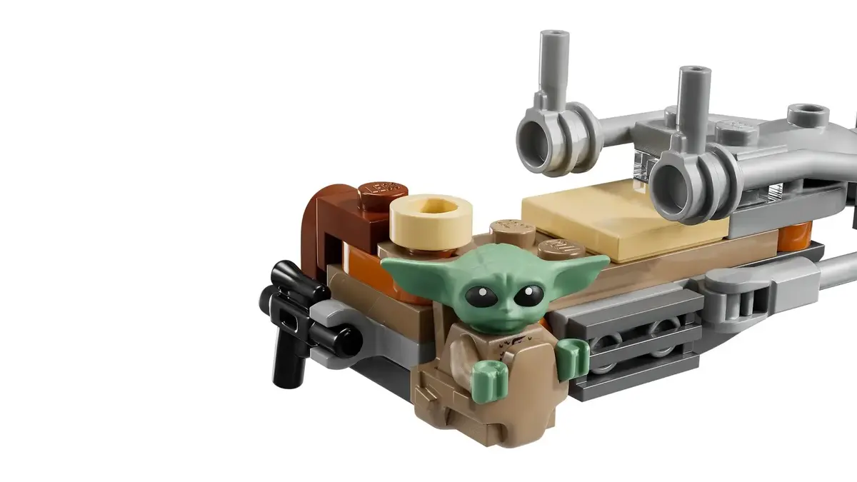 LEGO Star Wars 75436 Mandalorian & Grogu Speeder Bike Photo 6