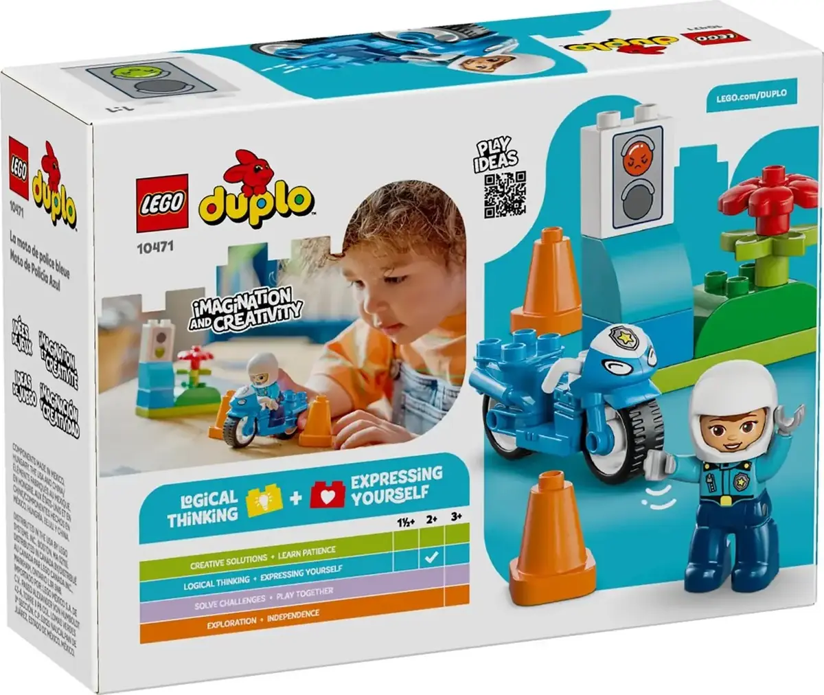 LEGO DUPLO 10471 toy police motorcycle Photo 2