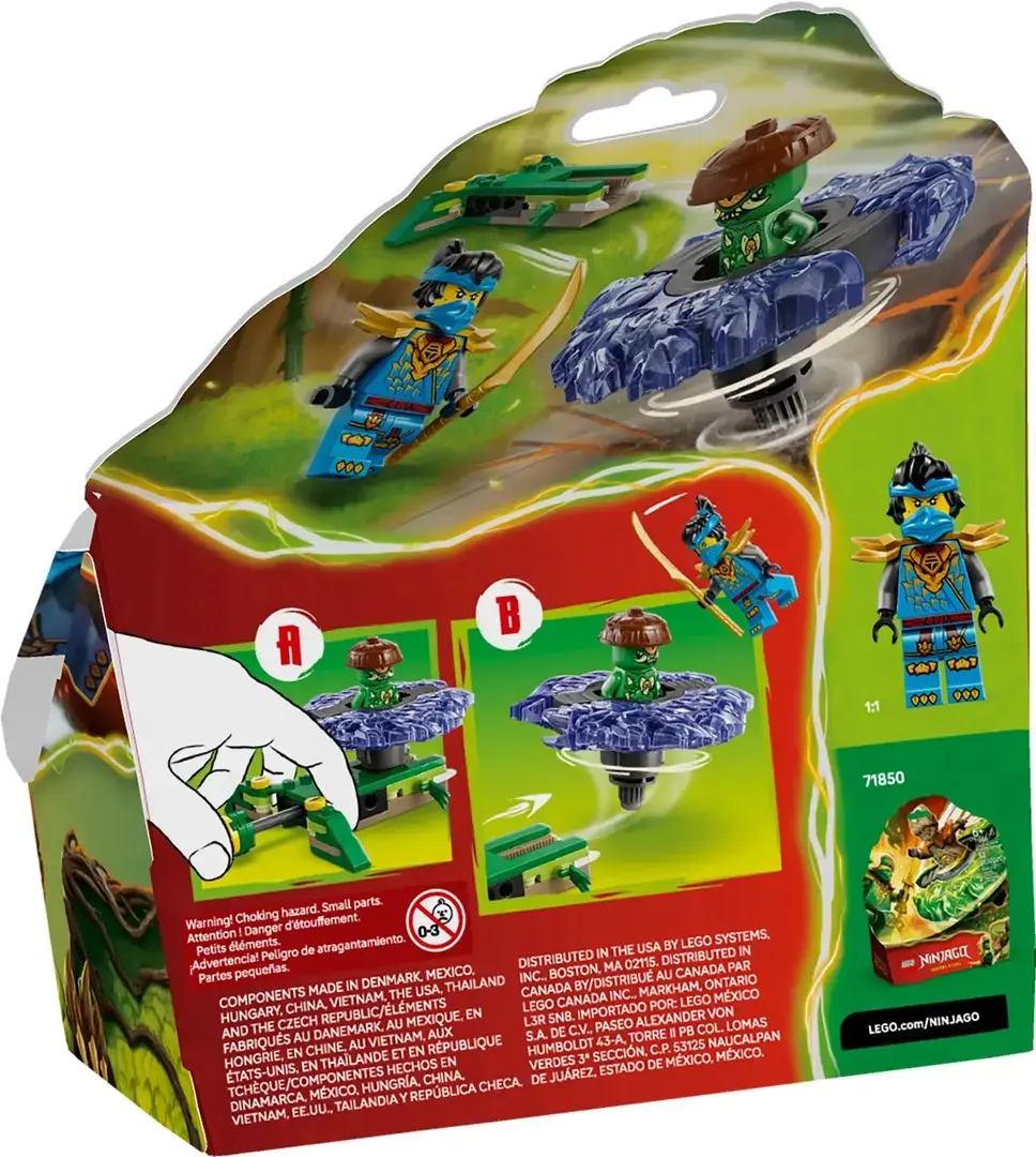 LEGO NINJAGO 71849 — Nya vs Elemental Monster spinner Photo 2