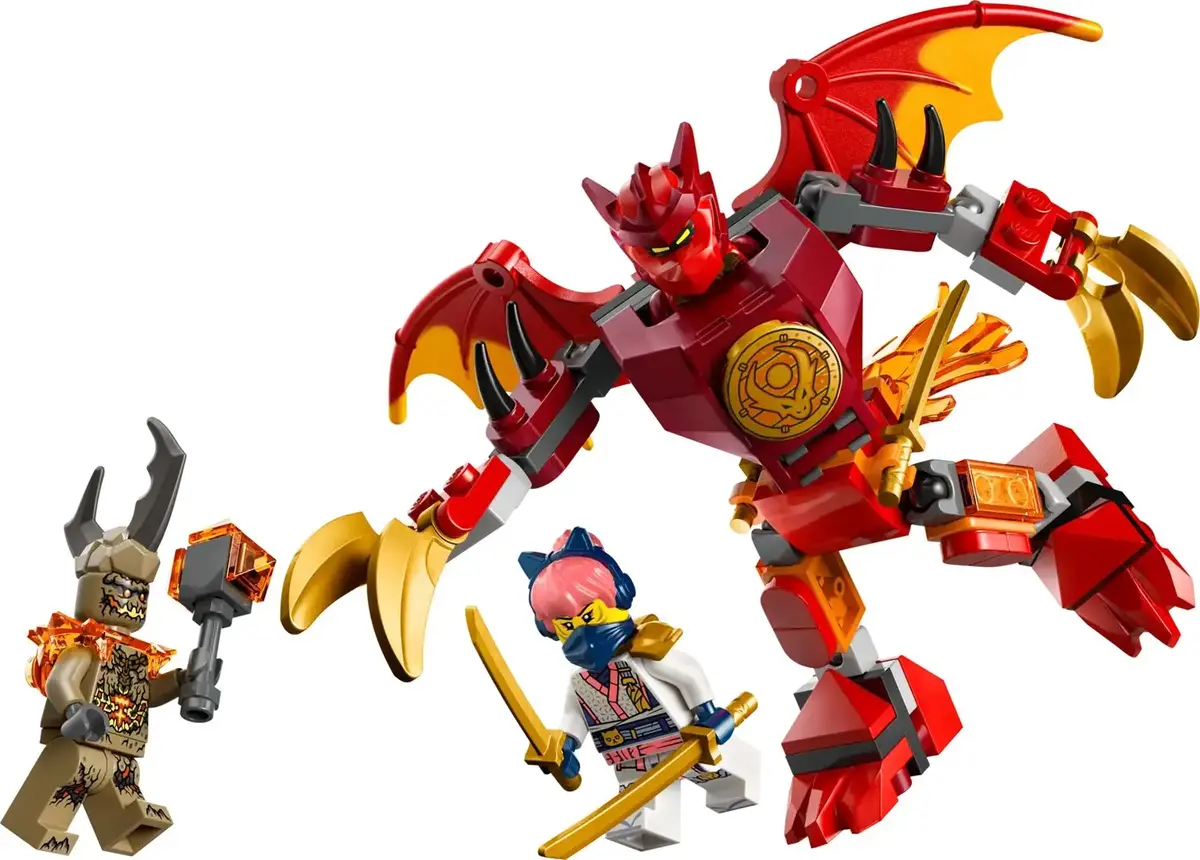 LEGO 71851 NINJAGO Kain Dragon Battle Pack komplekts Photo 3
