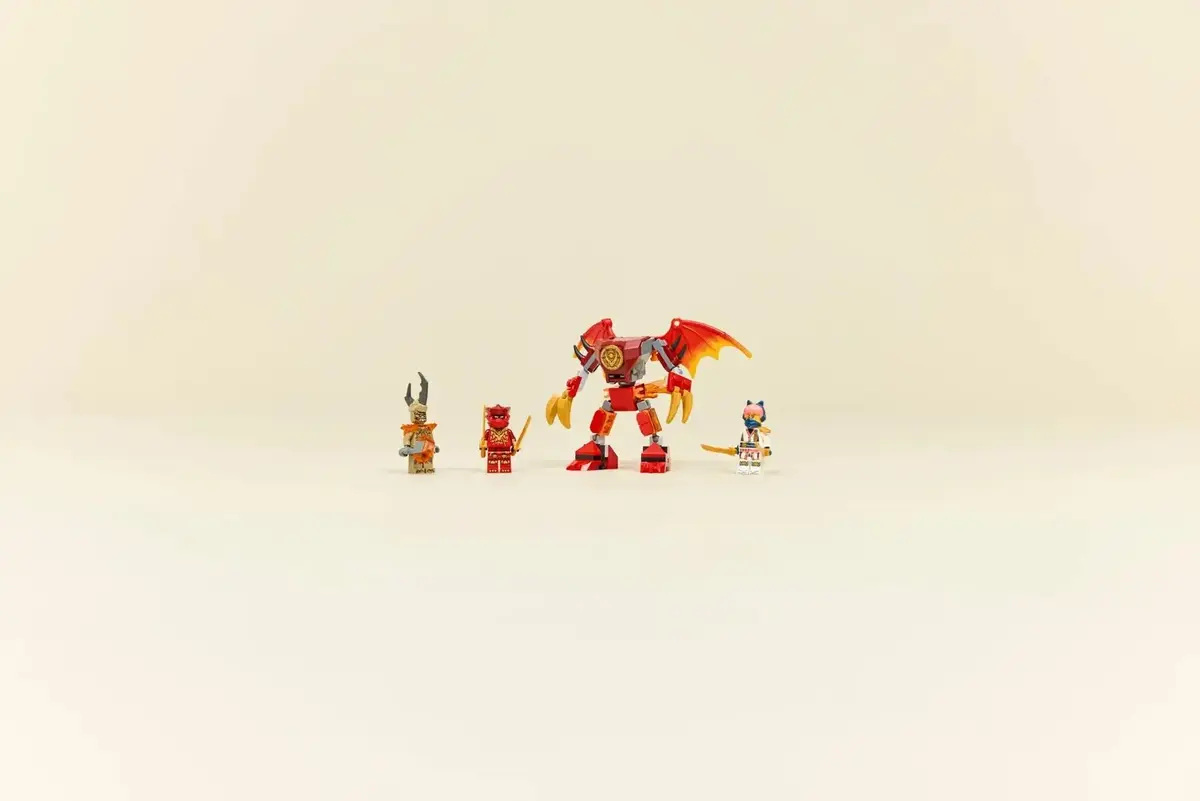 LEGO 71851 NINJAGO Kain Dragon Battle Pack komplekts Photo 6
