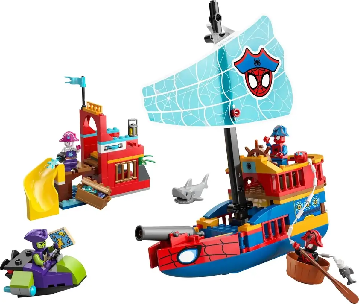 LEGO Marvel Spidey Spidey's Team Pirate Ship (11208) Photo 3