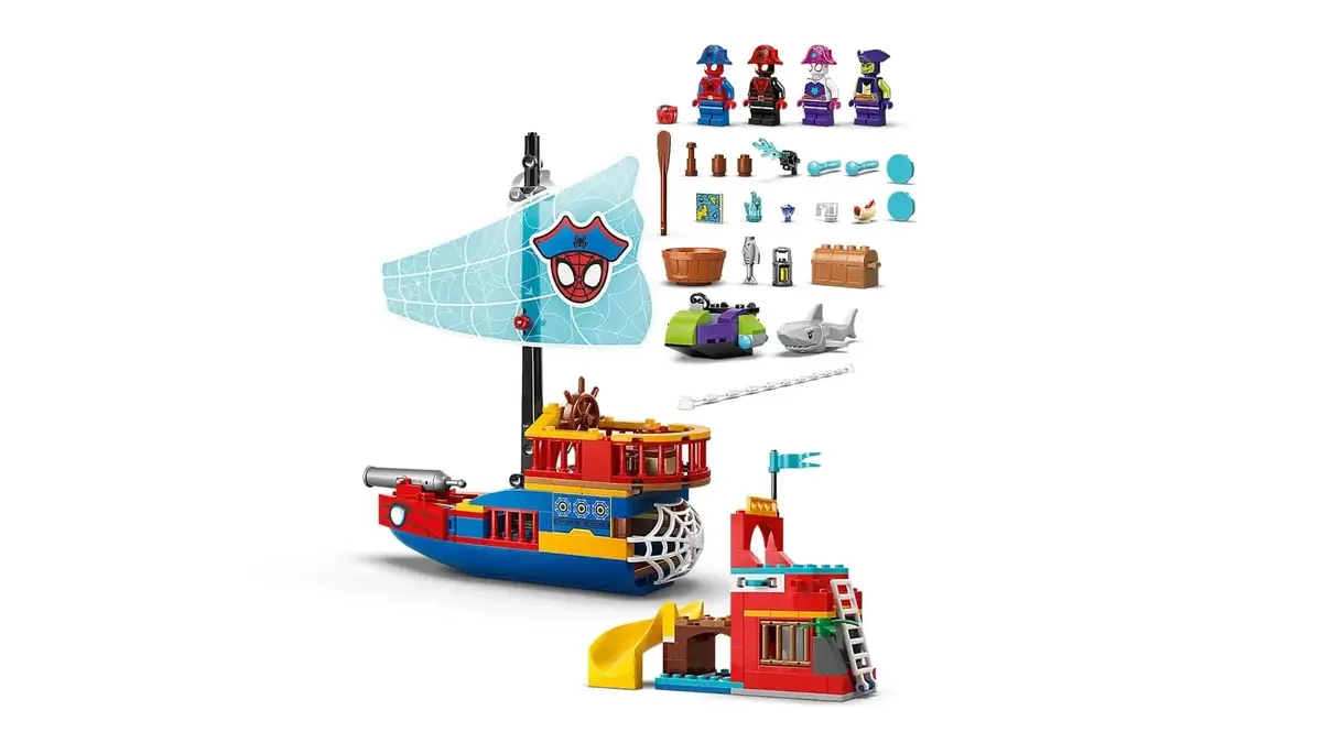 LEGO Marvel Spidey Spidey's Team Pirate Ship (11208) Photo 4