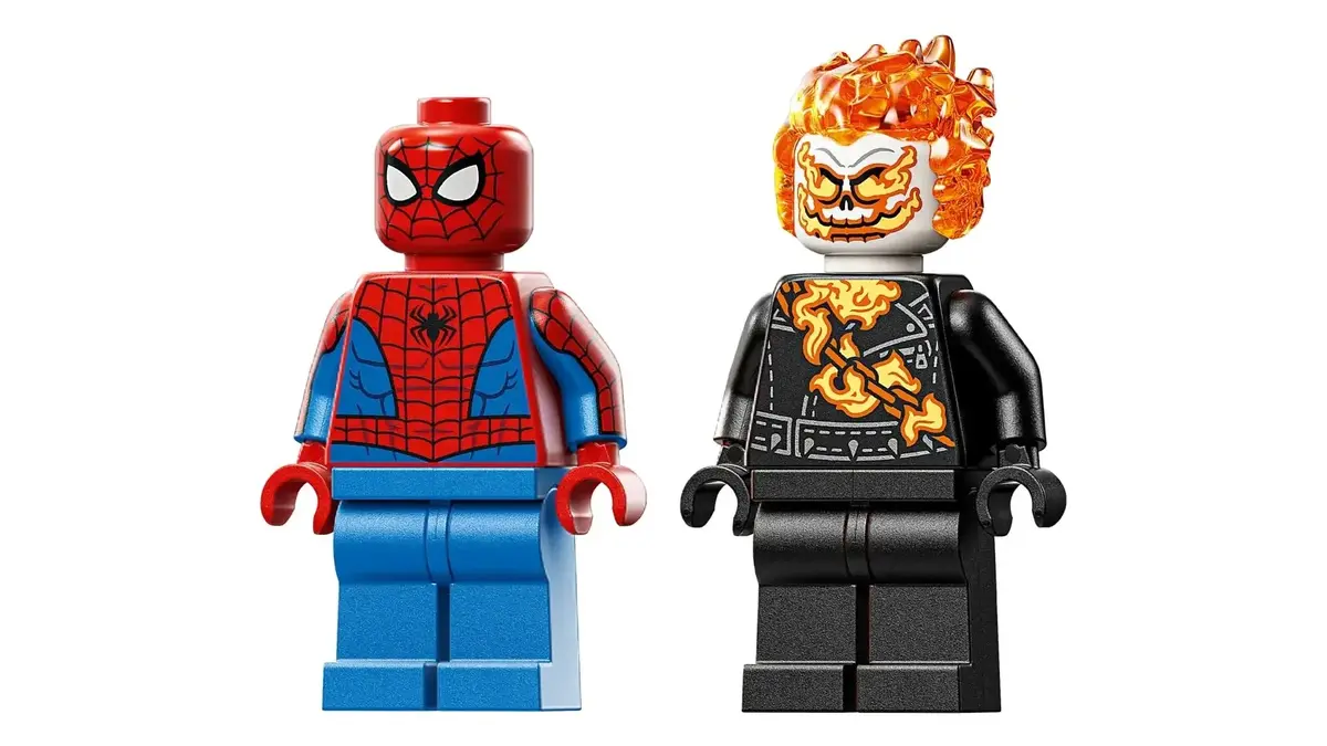 LEGO Spider-Man vs. Ghost Rider motorcycle 76335 set Photo 10