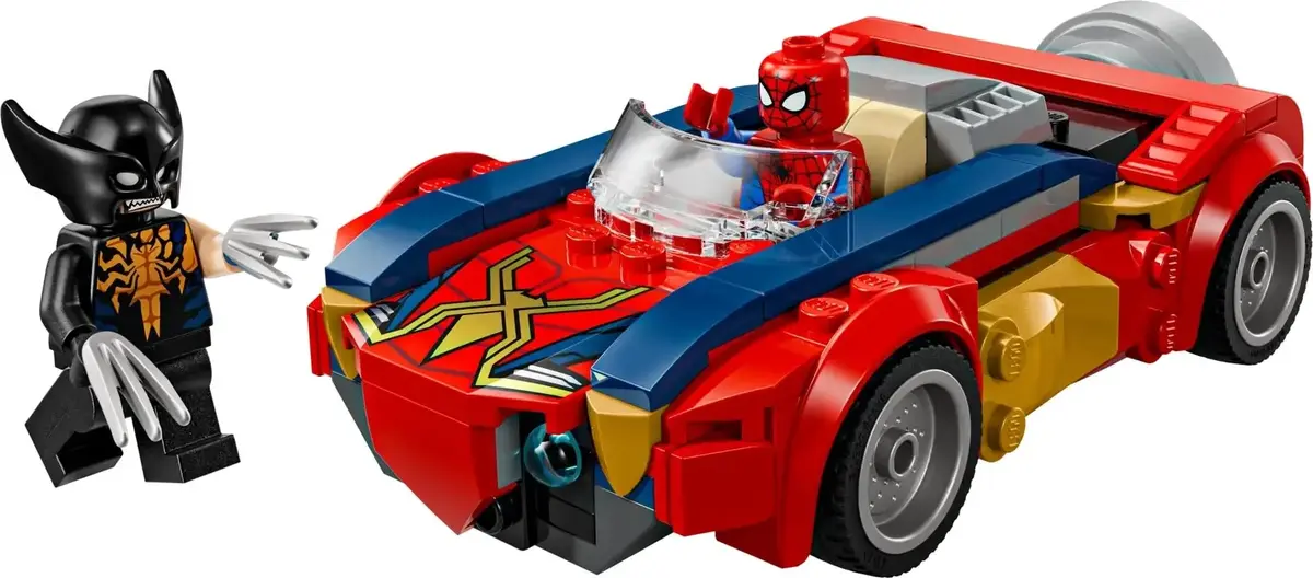 LEGO Super Heroes Marvel Spider-Man car vs. Venomized Wolverine Photo 3