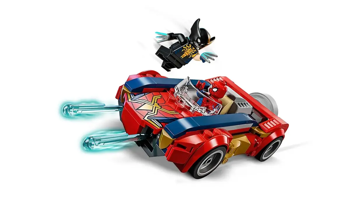 LEGO Super Heroes Marvel Spider-Man car vs. Venomized Wolverine Photo 6