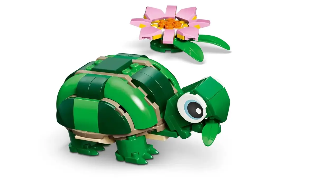 LEGO Creator 31377 toy set — 3in1 turtle & water lily Photo 6