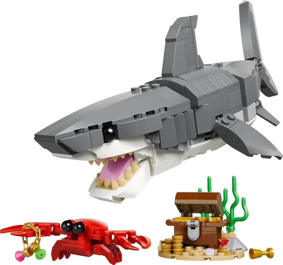 LEGO Creator 3‑vienā 31381 — Haizivs un dārgumu lāde Photo 3