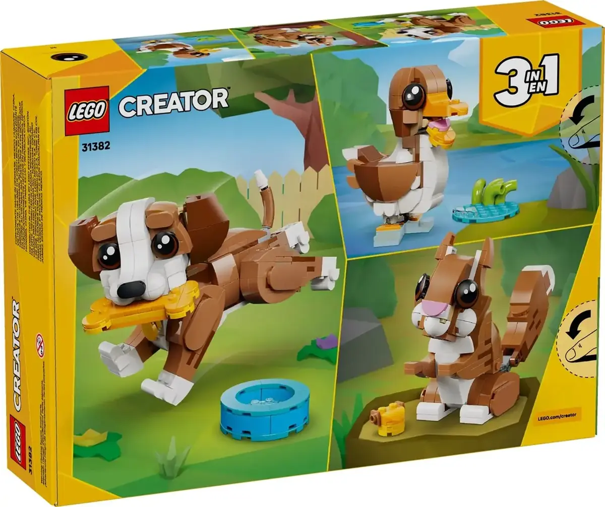 LEGO Creator 31382 3in1 Cute Animals komplekts Photo 2