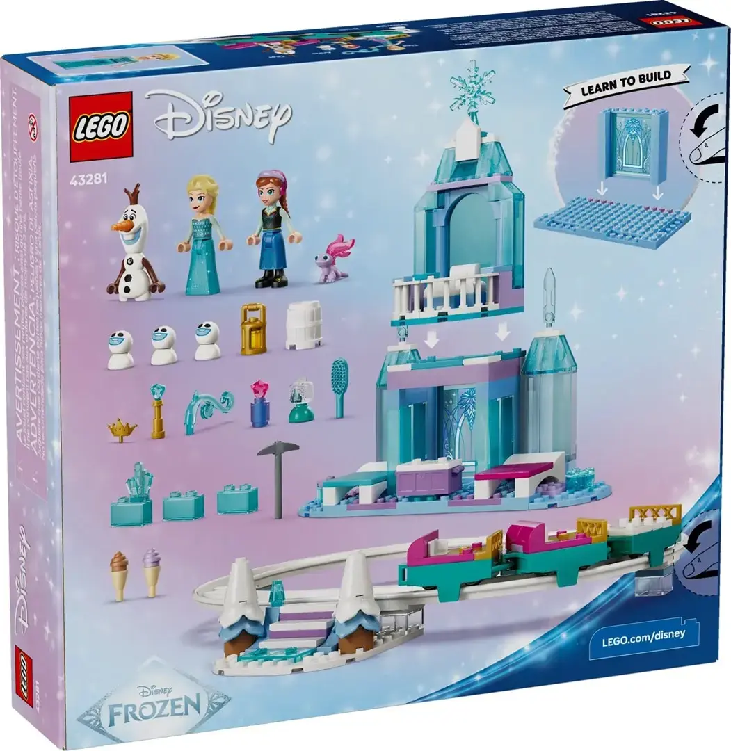 LEGO Disney Princess 43281 — Elzas ledus pils komplekts Photo 2