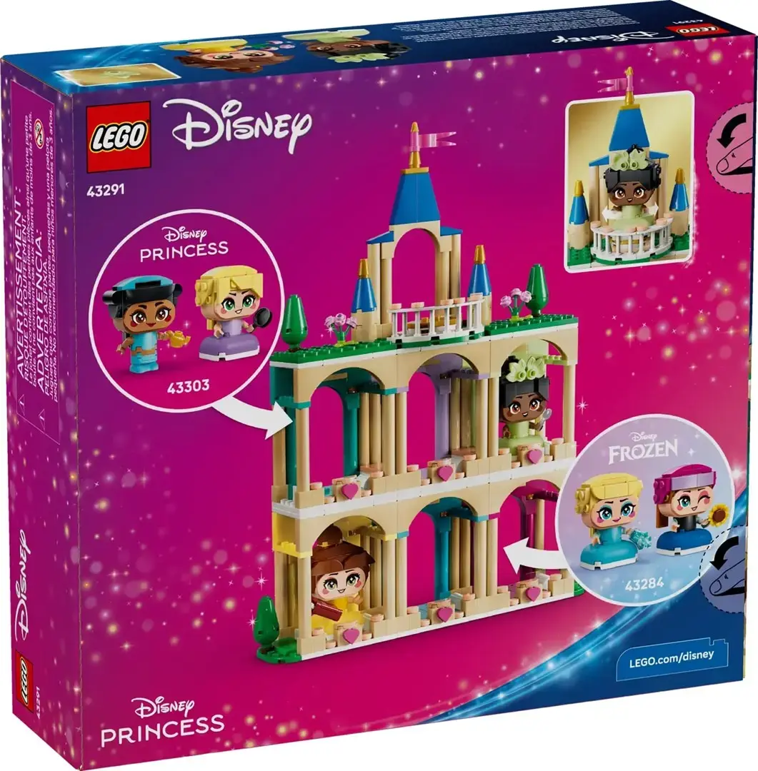 LEGO Disney Princess 43291 Belle & Tiana’s Castle Mini Model Photo 2