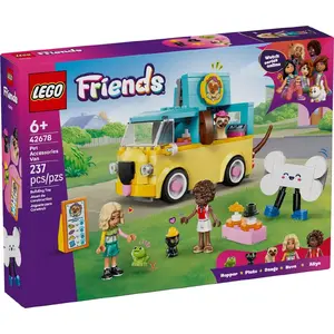 Playset LEGO Friends pet care van 42678 — 237 pieces, 2 mini-dolls, age 6+
