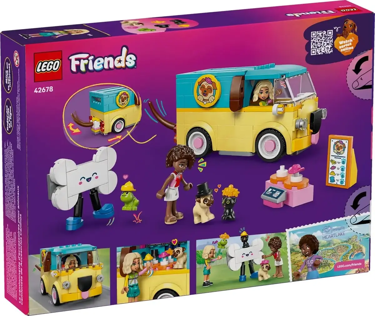 LEGO Friends фургон по уходу за питомцами 42678 Photo 2