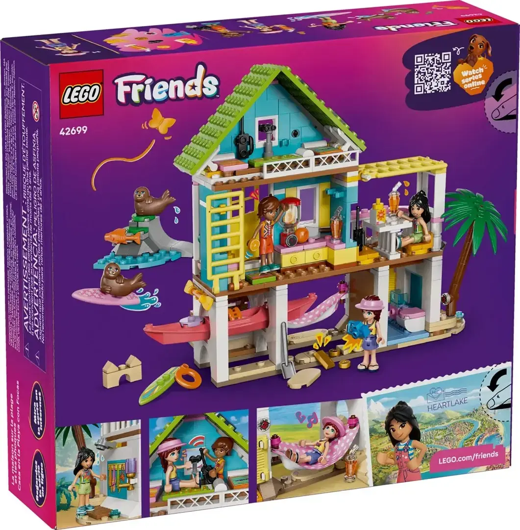 LEGO Friends Pludmales māja un jūras lauvas 42699 Photo 2