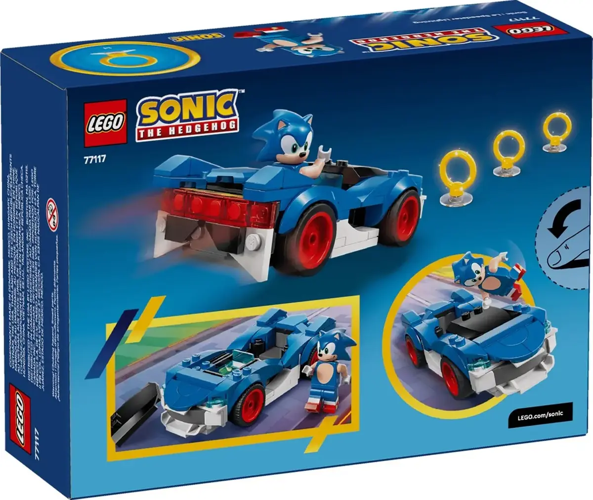 LEGO Sonic 77117 — Speedster Lightning modelis Photo 2