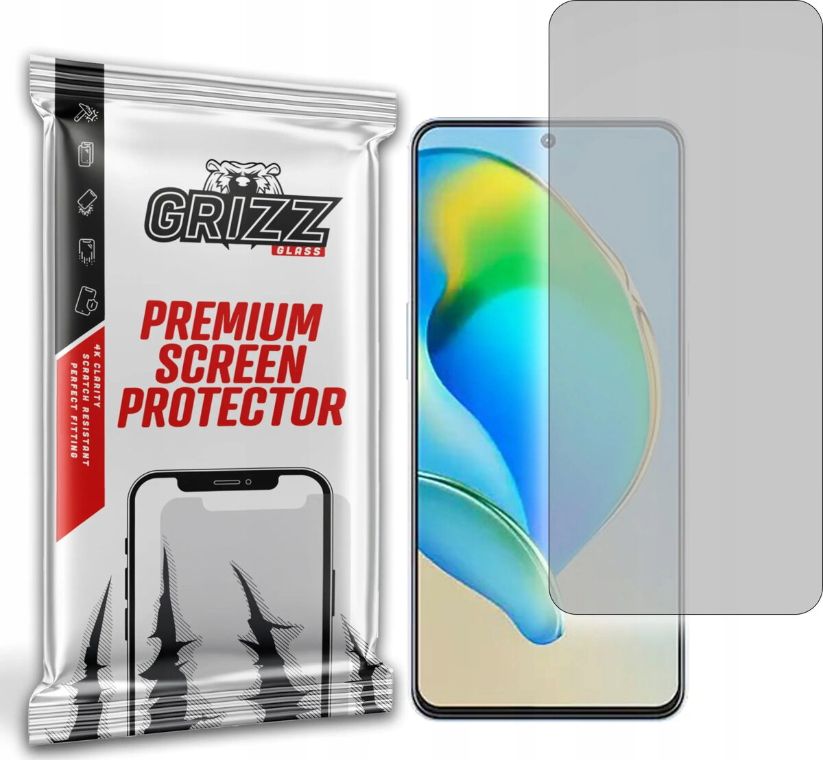 Matēta ekrāna aizsargplēve GrizzGlass PaperScreen priekš