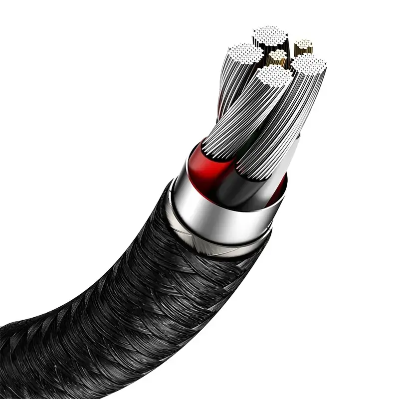 Kabelis Baseus Cafule USB A–C 0,25 m Photo 5