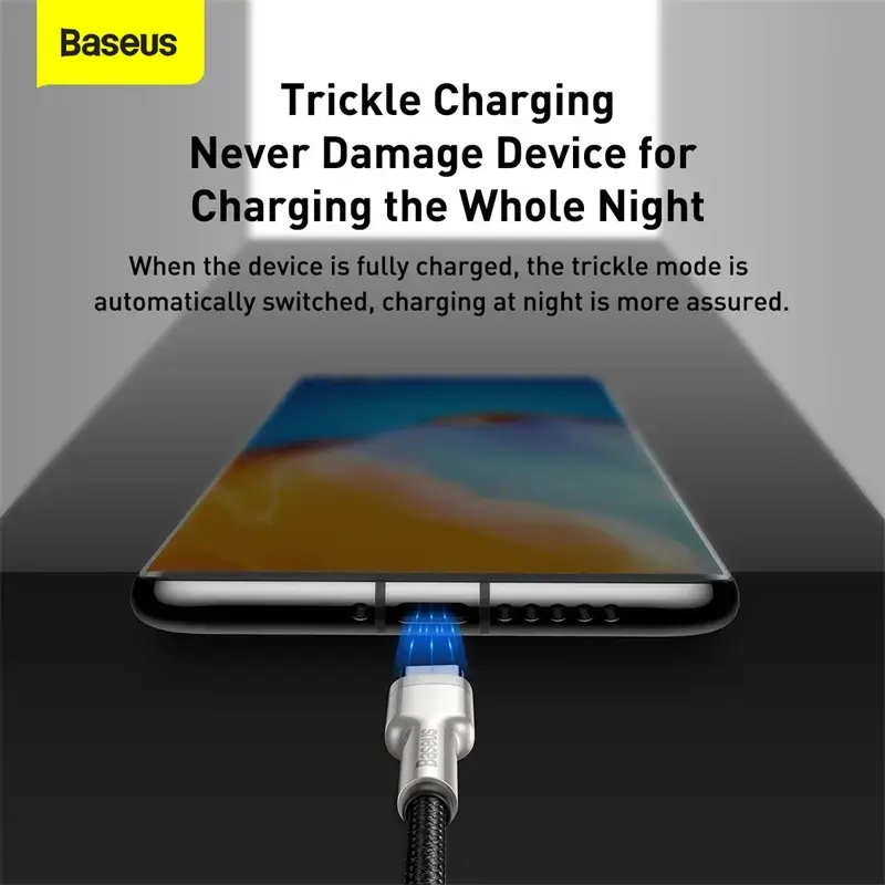 Kabelis Baseus Cafule USB A–C 0,25 m Photo 14