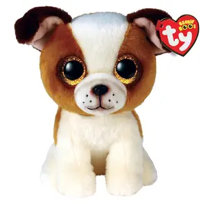 Toy dog TY Hugo plush character, small soft toy