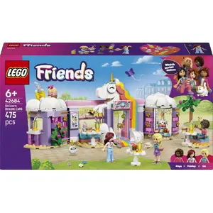 LEGO set Friends Unicorn Café 42684 – themed building set with minifigures and accessories
