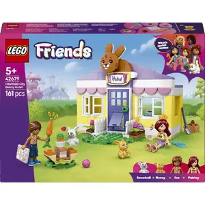 Конструктор LEGO Friends Hotel for Rabbits in the City 42679 — 161 дет., 2 минифигуры, 5+, 110×120×130 мм