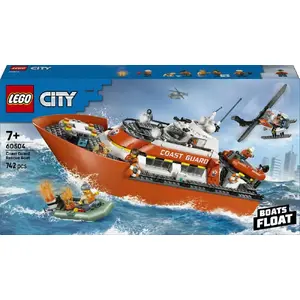 LEGO City rescue boat and helicopter set 60504 – playset with boat and helicopter