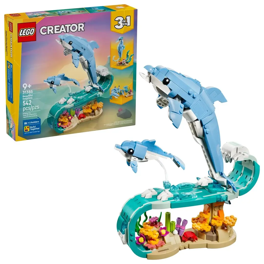 LEGO konstruktors Creator 31385 Beautiful Dolphin