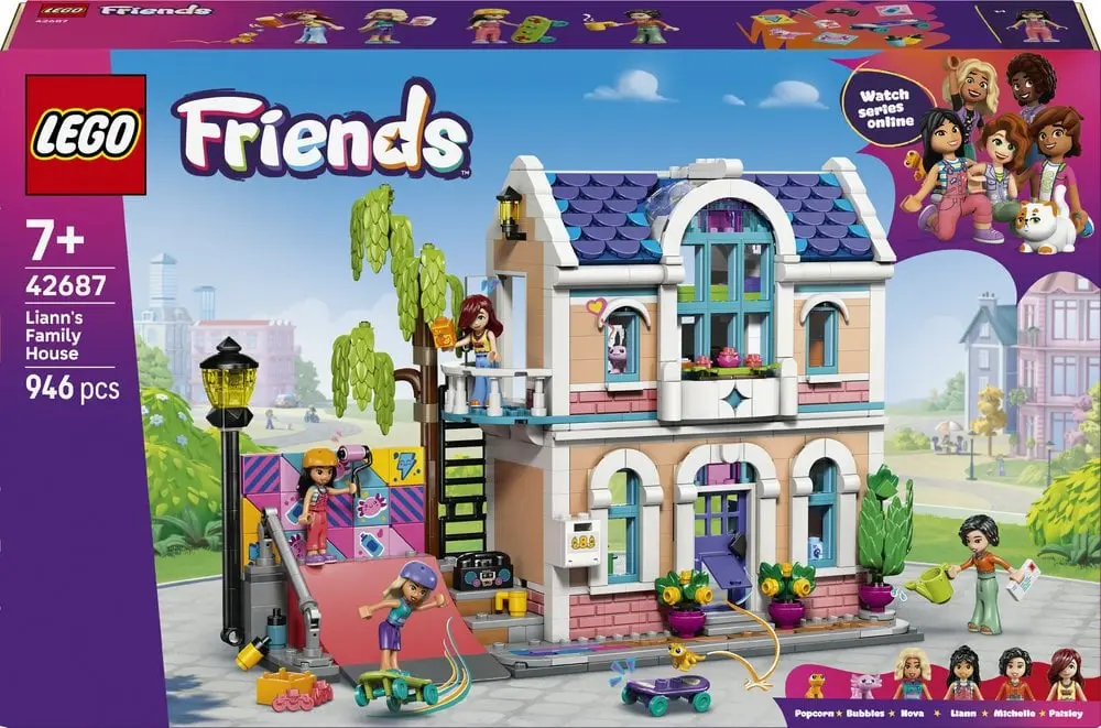 LEGO moduļu komplekts Friends ģimenes māja