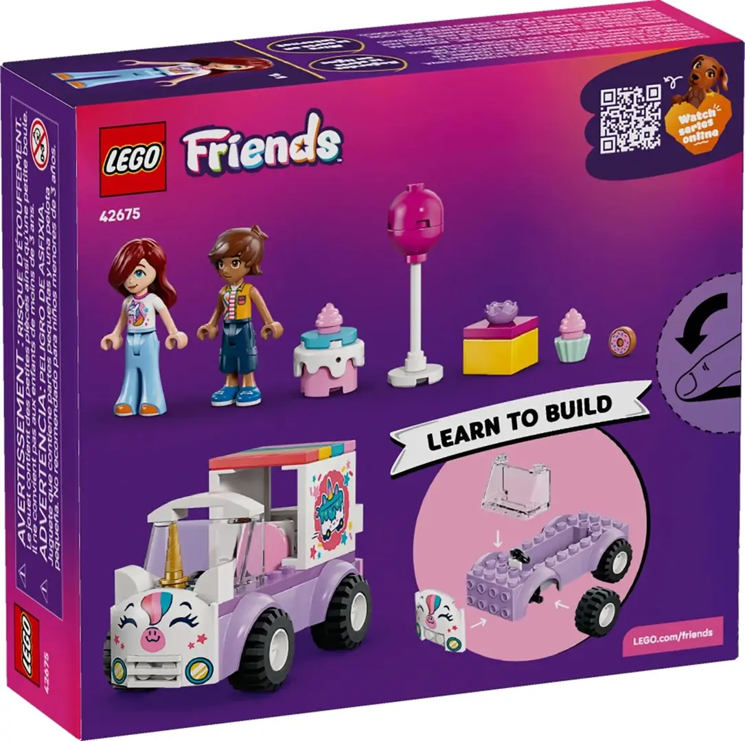 LEGO Friends набор 42675 Unicorn Cake Delivery Photo 6