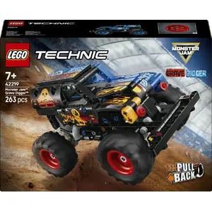 LEGO Technic сборная радиоуправляемая модель Grave Digger Ogień 42219, 263 деталей, для детей 7+