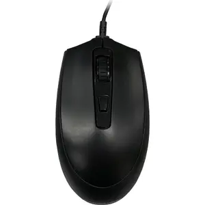 Проводная USB‑мышь LC-Power LC-M721B — чёрная, оптическая, эргономичная форма