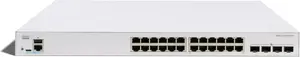 Pārslēdzējs Cisco Catalyst 1300X 24 porti Gigabit Ethernet ar 4x10G SFP+ augšsavienojumiem (C1300X-24T-4X)