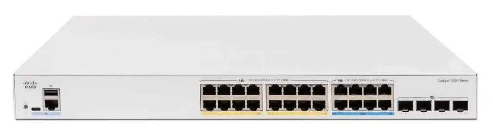 Cisco Catalyst C1300X-24T-4X Pārvaldāms L3 tīkla