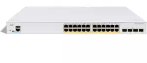 Network switch Cisco CATALYST 1300X 24-port Gigabit Ethernet PoE with 4x10G SFP+ uplinks (model C1300X-24P-4X)