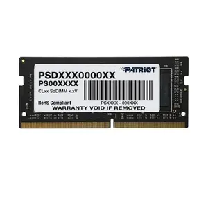 Laptop memory module PATRIOT SO-DIMM DDR4 8GB 3200MHz 260-pin 1.2V CL22 unbuffered