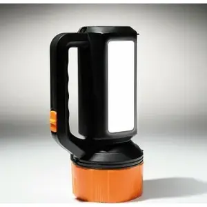 Uzlādējams lukturis Tiross TS-1981, 3W LED priekšā + 24W LED panelis, ar uzlādi