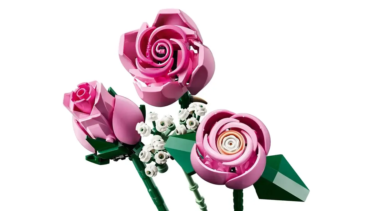 LEGO 10374 Rozā rožu pušķis BOTANICALS Photo 8