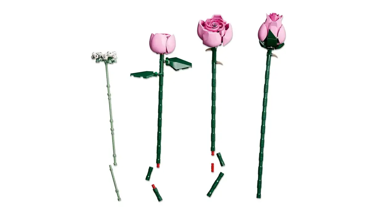 LEGO 10374 Rozā rožu pušķis BOTANICALS Photo 9