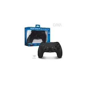 Wireless Game Controller Cirka NuForce for PS4, PC & Mac — Black, Dual Vibration, USB Wireless
