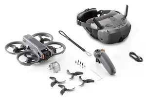 Drone DJI Avata 2 Fly Smart Combo (Single Battery) — compact FPV-style drone kit with single battery