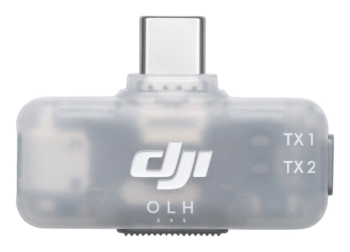 DJI Mic Series Mobilais uztvērējs Balts