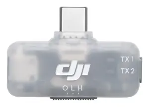 DJI Mic Series Mobile Receiver White Operating frequency 2400-2483 MHz GFSK