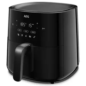 Аэрофритюрница AEG AAF3B, одиночная 3.3 л, вместимость 1.2 кг, 1350 Вт, LED сенсорное управление, черная