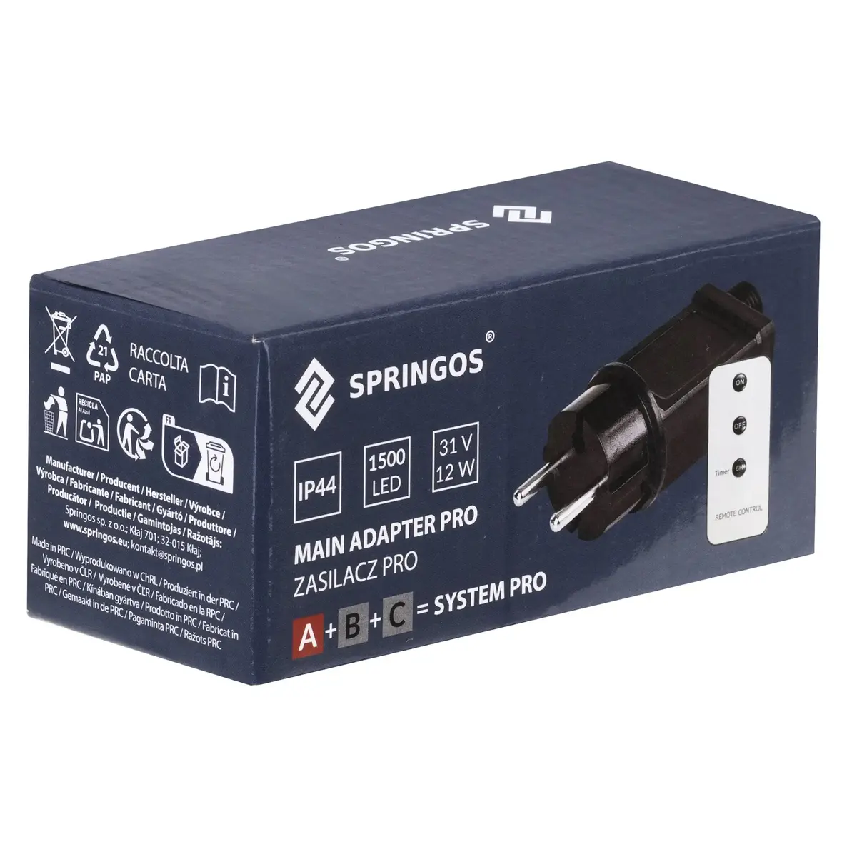 Springos CL1242 PRO блок питания LED с таймером Photo 6