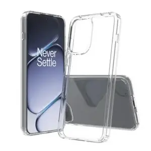 Прозрачный бампер SCREENOR для OnePlus 15R модель 25663SB — защита краёв и углов, лёгкое прозрачное покрытие